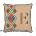 Eastern Accents Pinkerton Eli Monogram Throw Pillow EAN3865